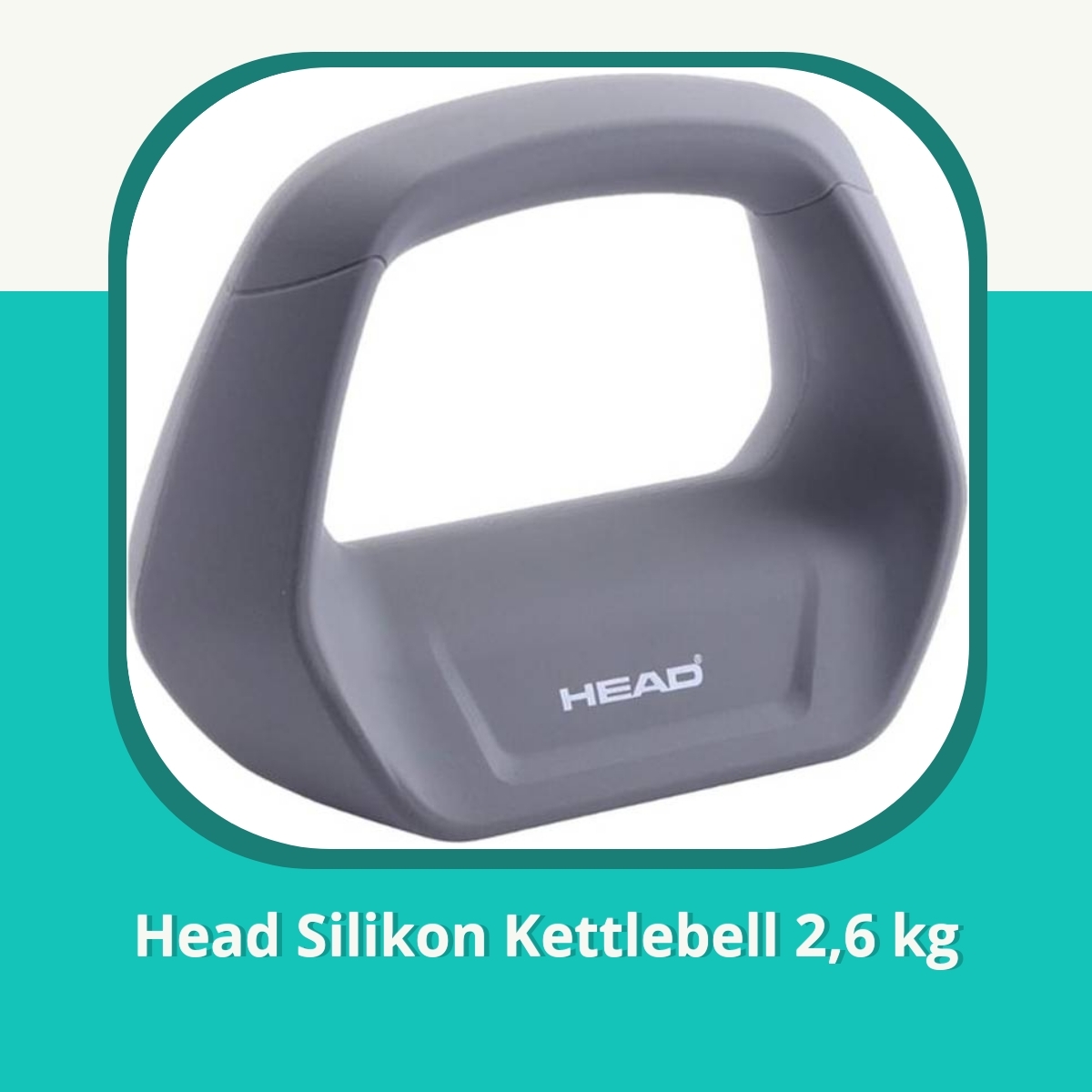 Anmeldelse af Head Silikon Kettlebell 2,6 kg