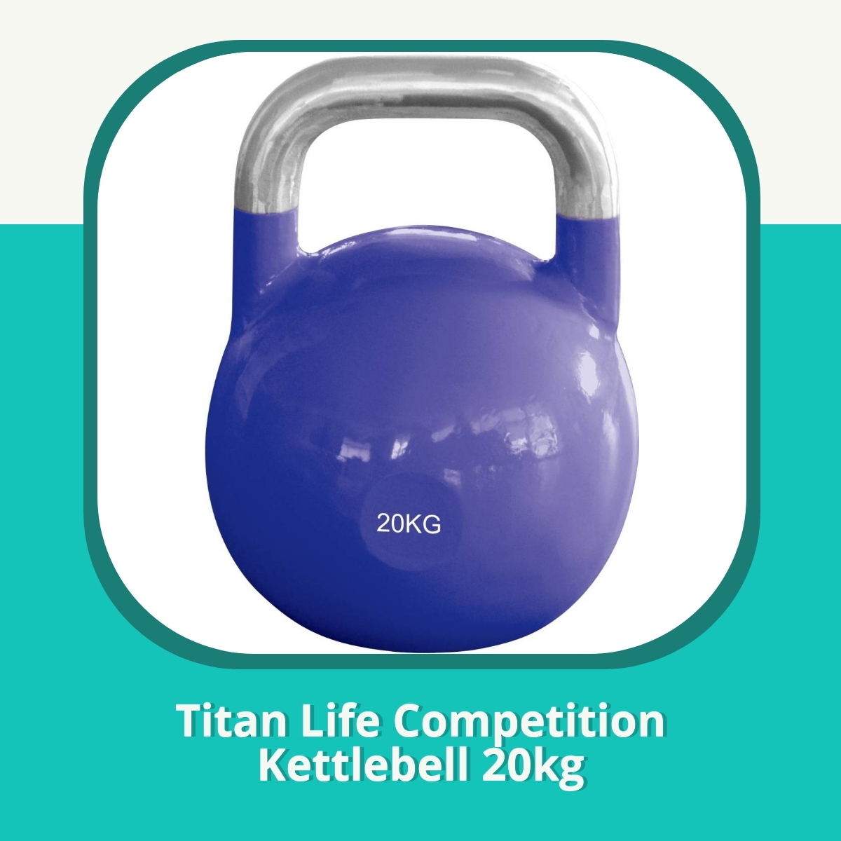 Anmeldelse af Titan Life Competition Kettlebell 20kg