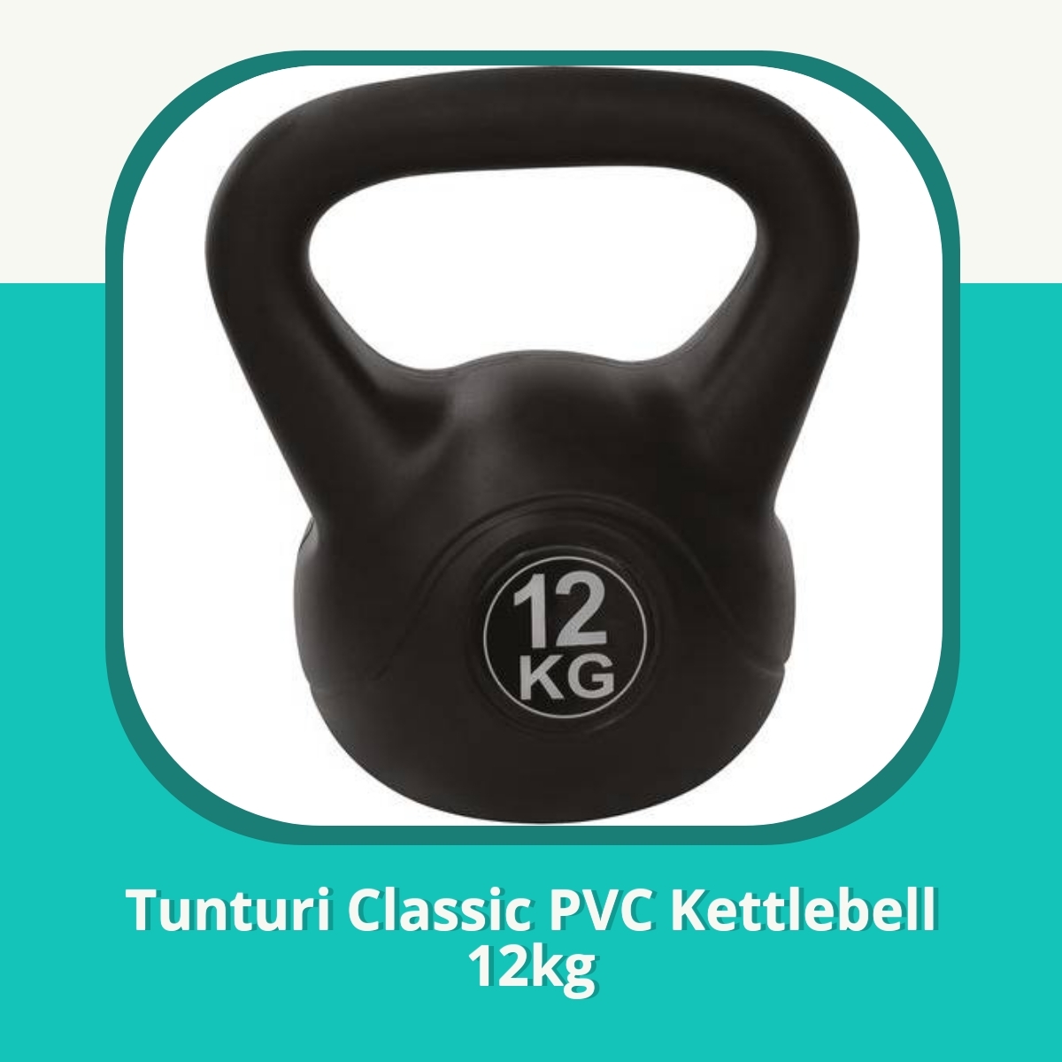Anmeldelse af Tunturi Classic PVC Kettlebell 12kg