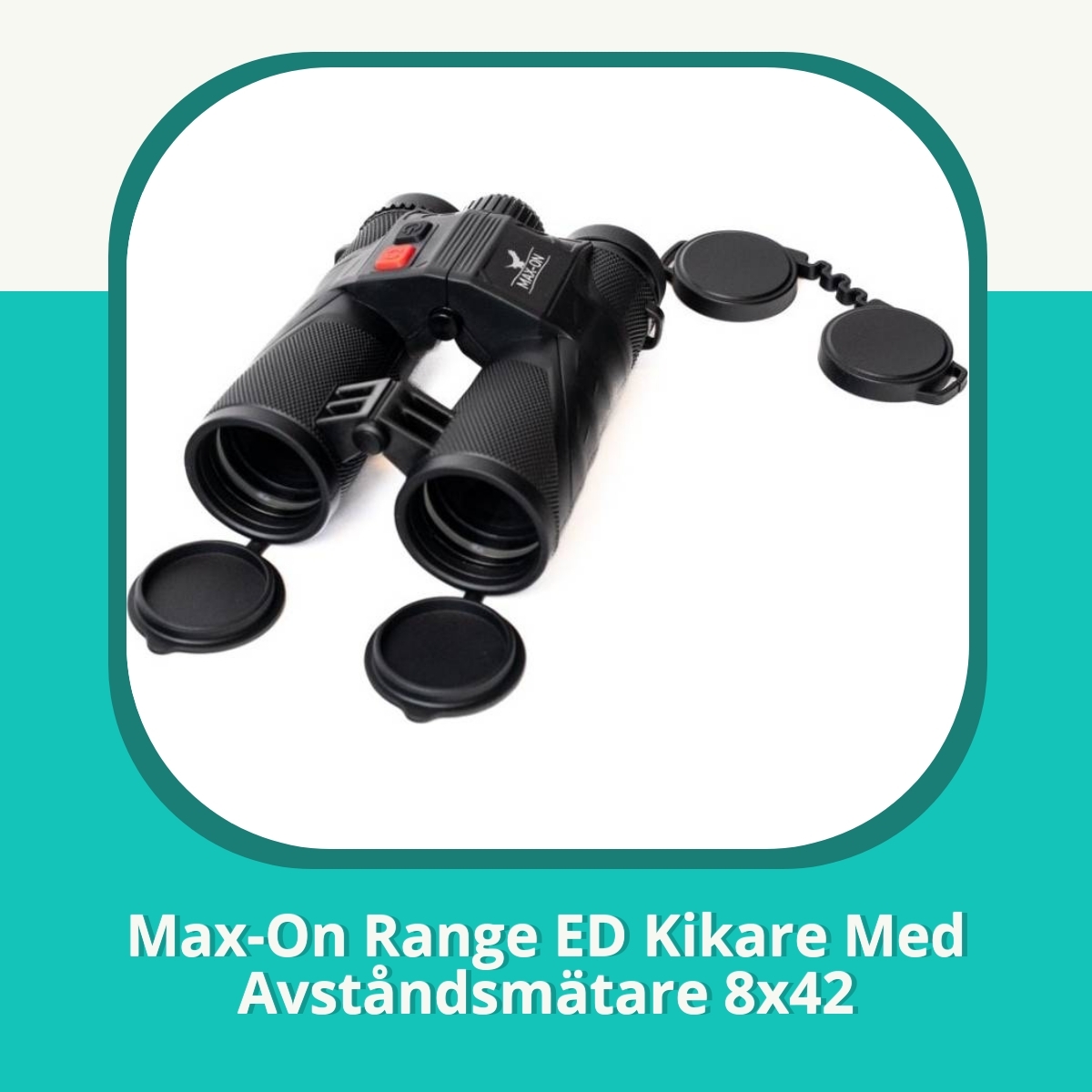 Recension af Max-On Range ED Kikare Med Avståndsmätare 8x42