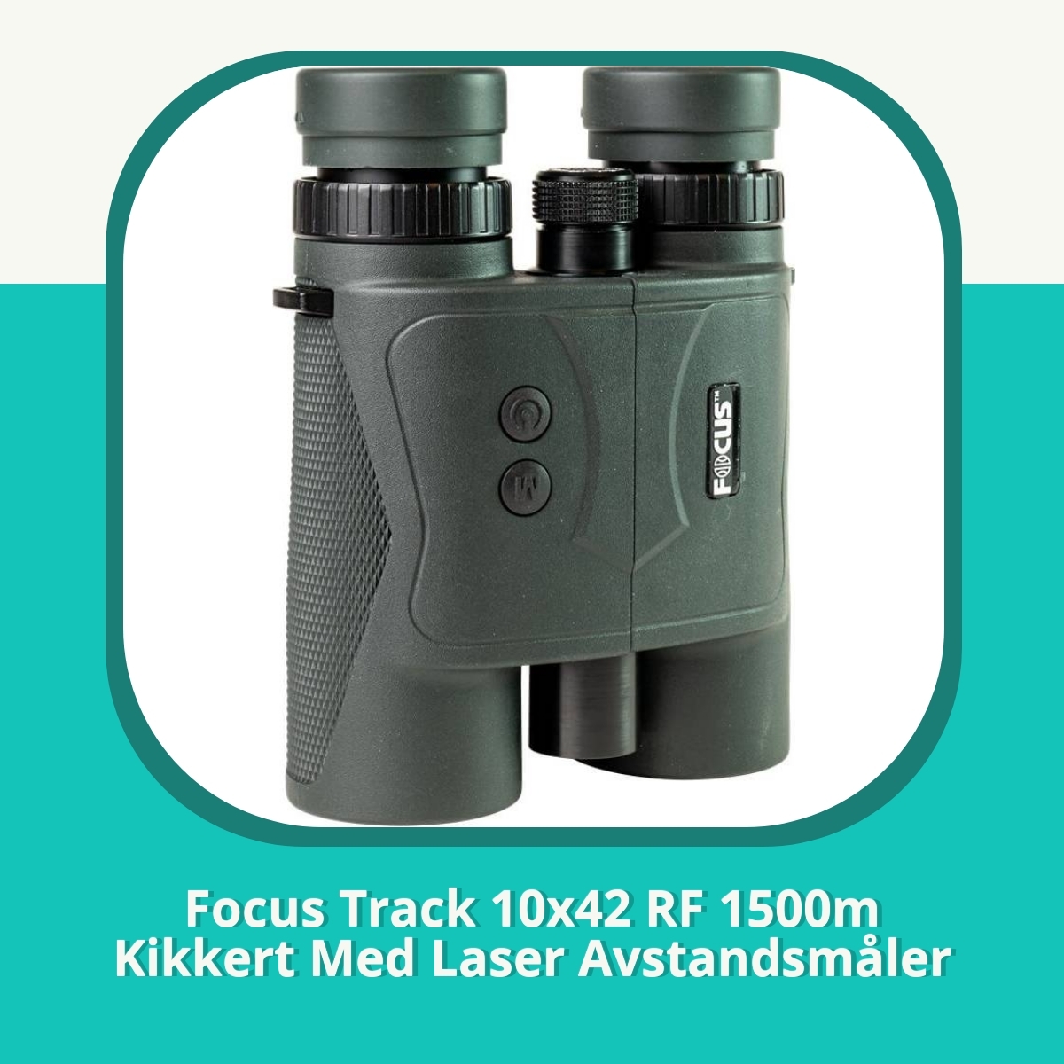 Anmeldelse Focus Track 10x42 RF 1500m Kikkert Med Laser Avstandsmåler