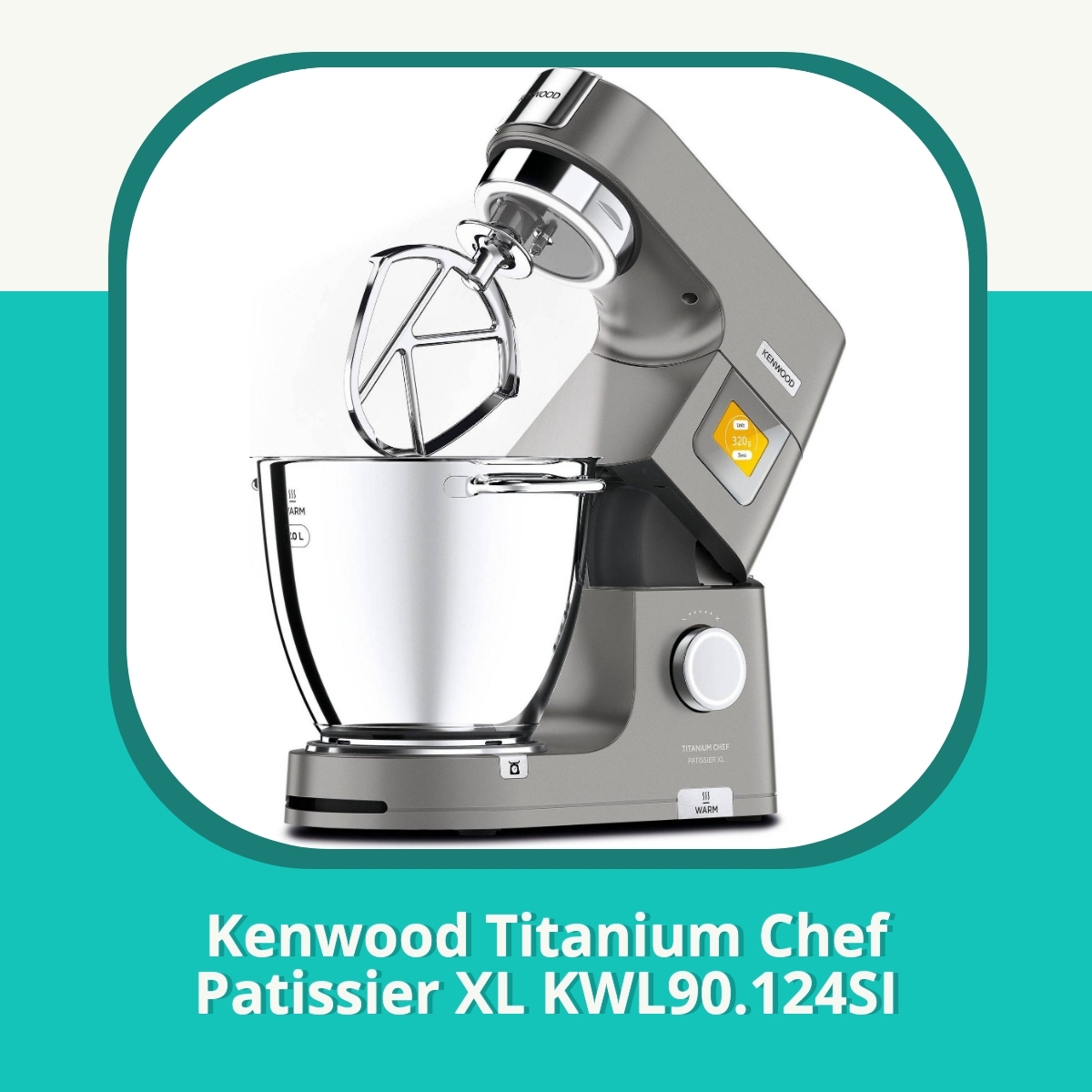 Anmeldelse af Kenwood Titanium Chef Patissier XL KWL90.124SI