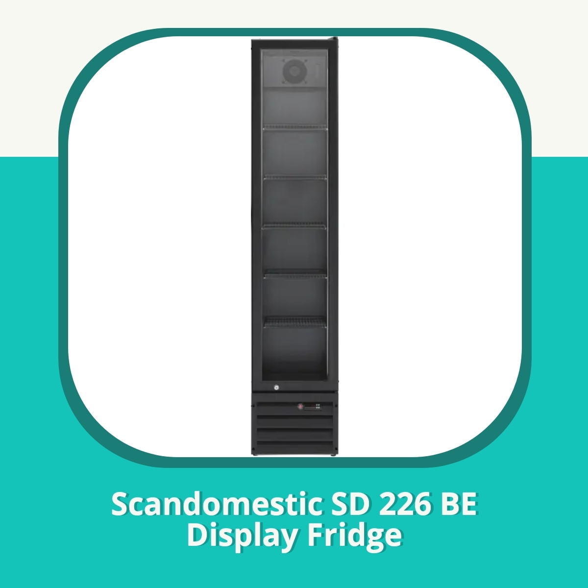 Anmeldelse af Scandomestic SD 226 BE Display Fridge