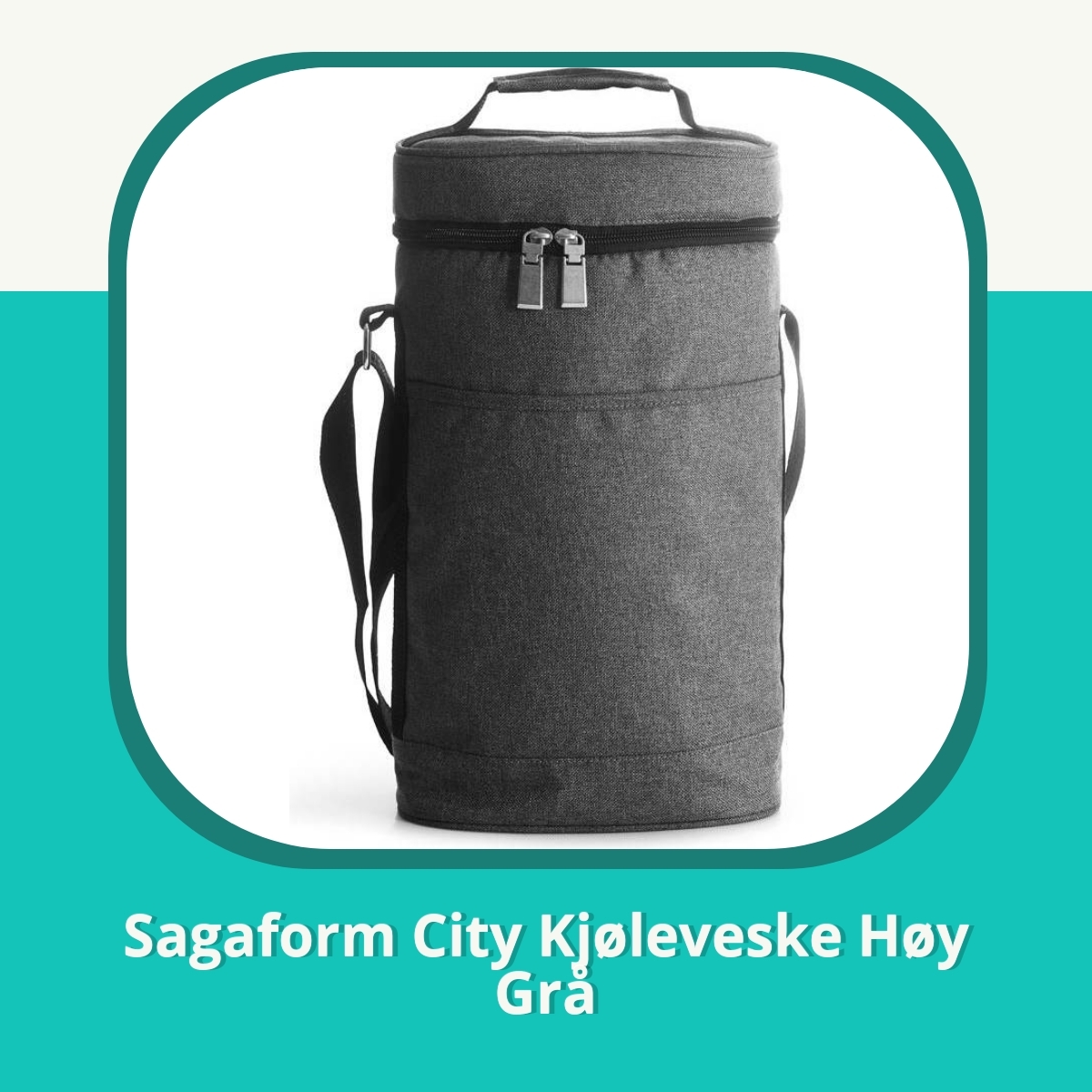 Anmeldelse Sagaform City Kjøleveske Høy Grå
