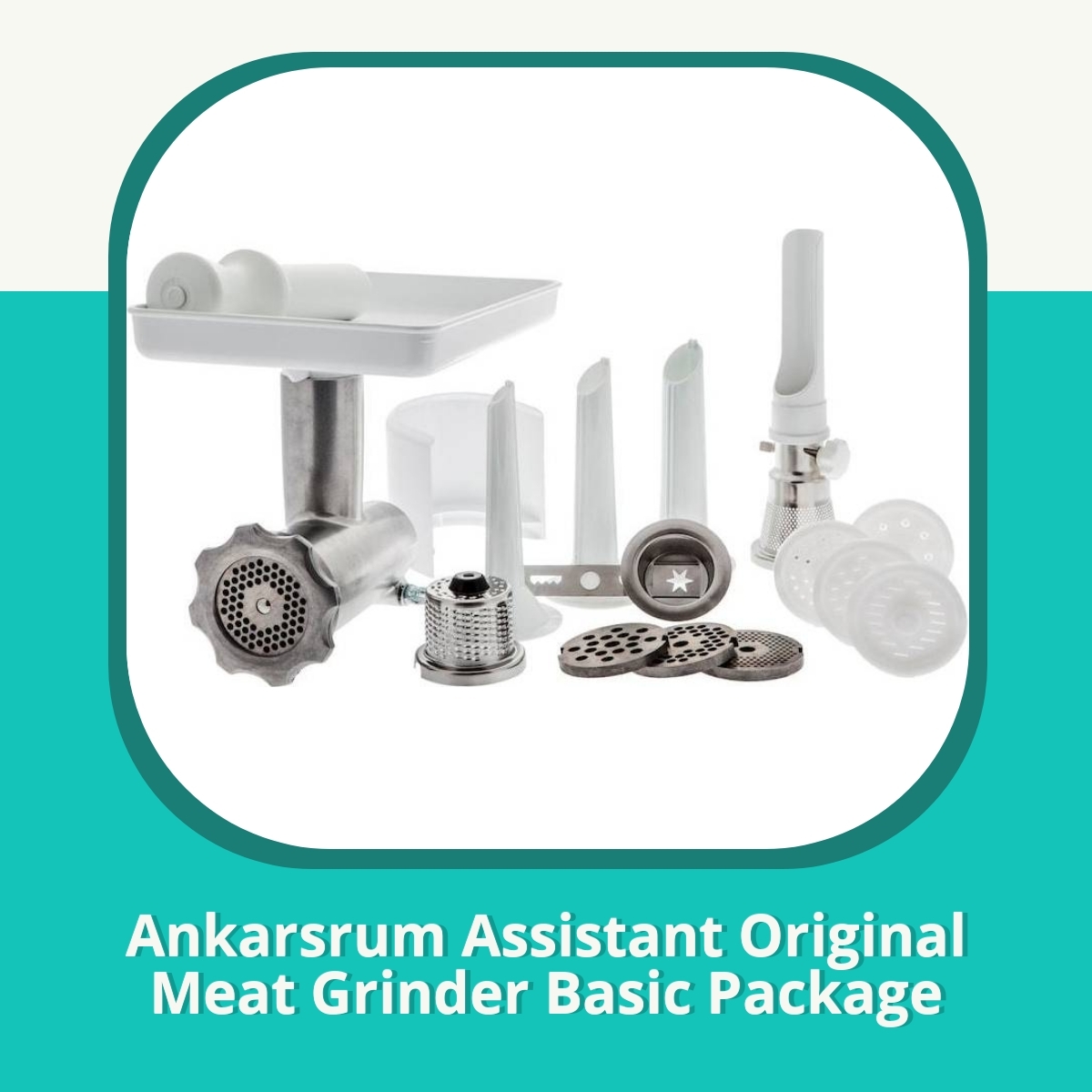 Anmeldelse af Ankarsrum Assistant Original Meat Grinder Basic Package