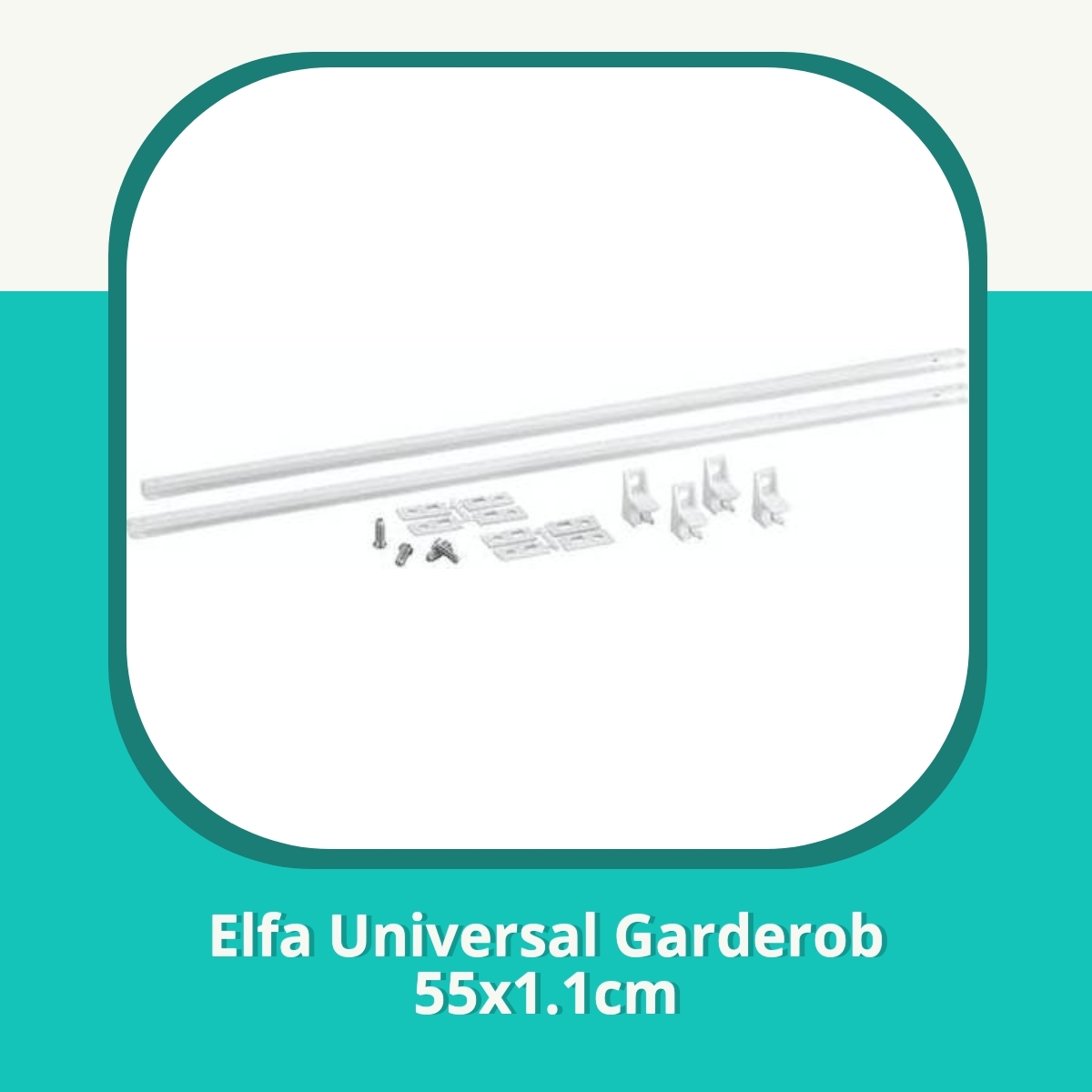 Recension af Elfa Universal Garderob 55x1.1cm