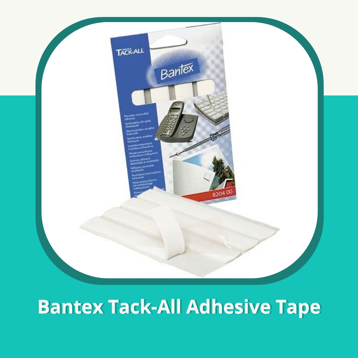 Anmeldelse af Bantex Tack-All Adhesive Tape
