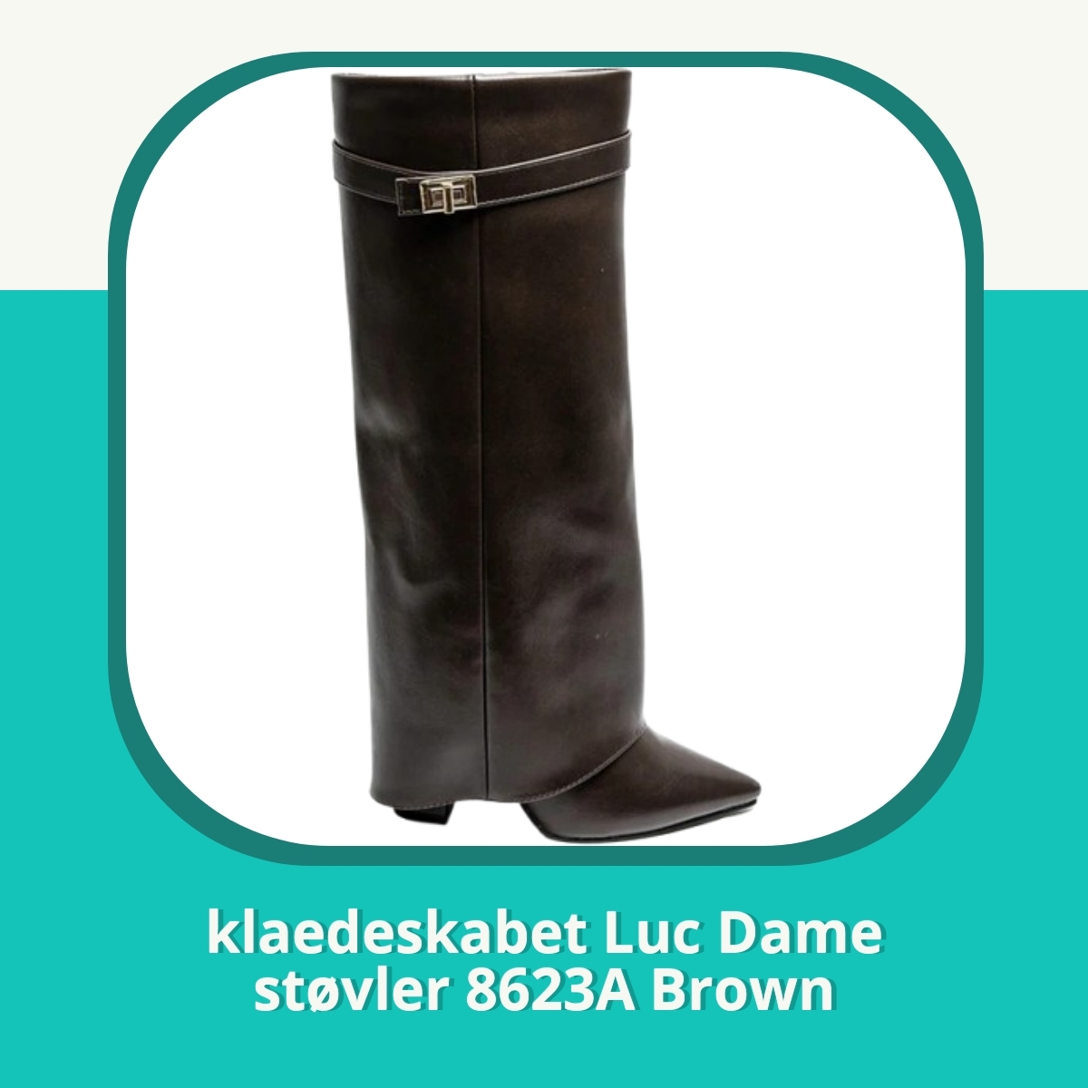 Anmeldelse af klaedeskabet Luc Dame støvler 8623A Brown