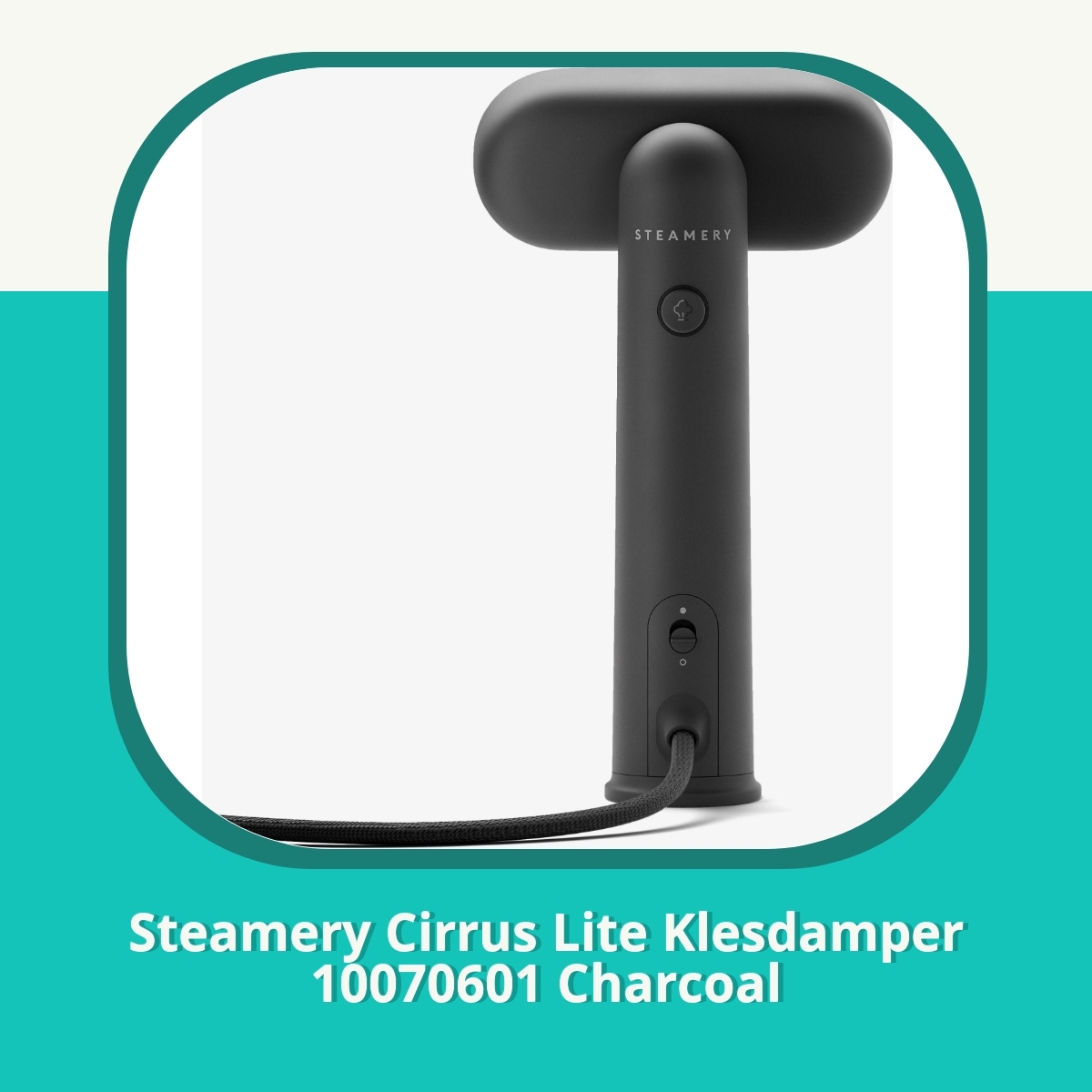 Anmeldelse af Steamery Cirrus Lite Klesdamper 10070601 Charcoal