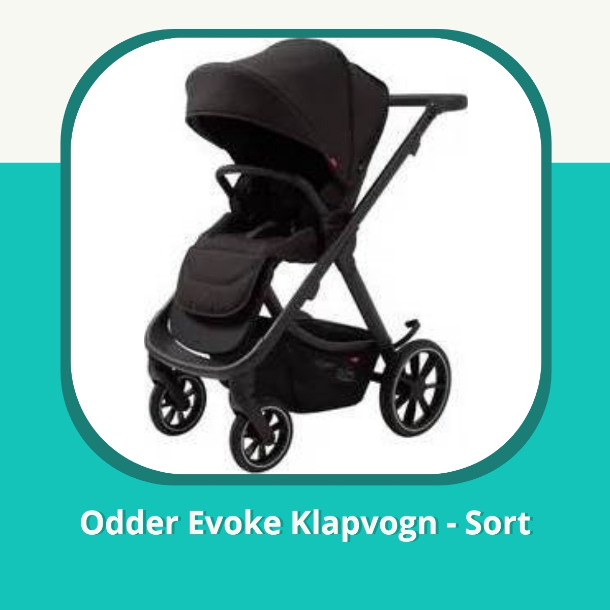 Recension af Odder Evoke Klapvogn - Sort