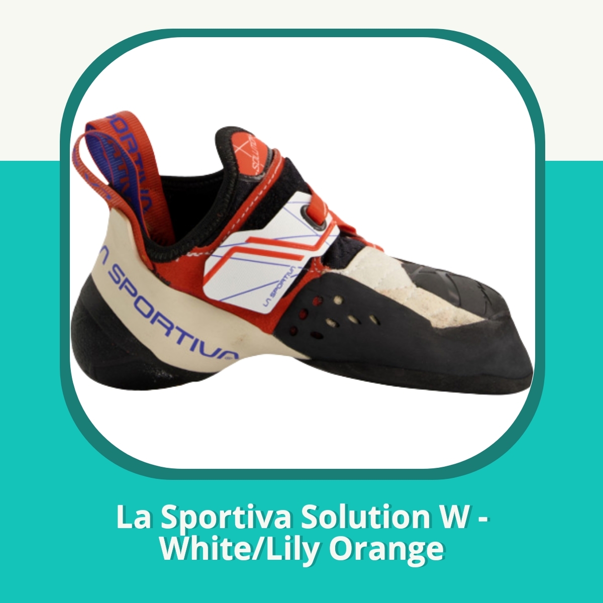 Anmeldelse af La Sportiva Solution W - White/Lily Orange