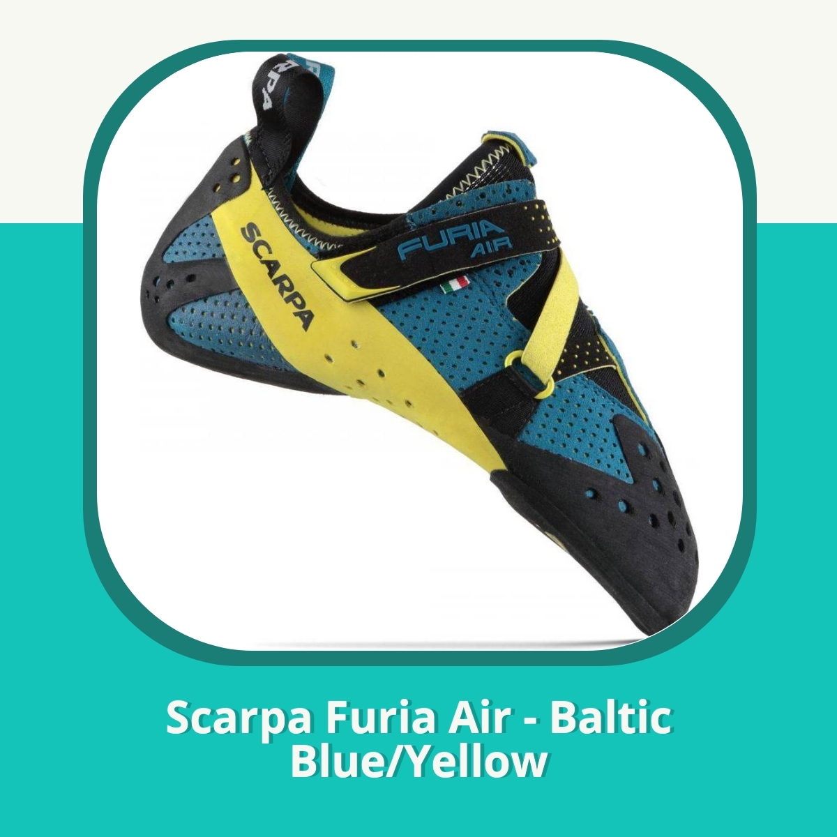 Anmeldelse af Scarpa Furia Air - Baltic Blue/Yellow
