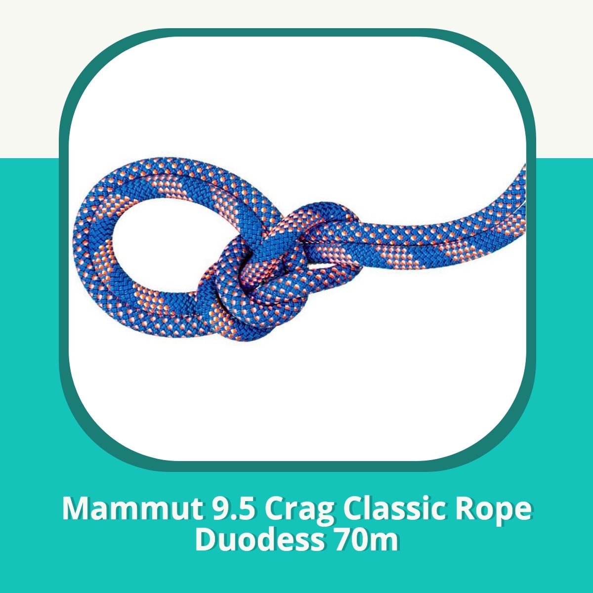 Anmeldelse af Mammut 9.5 Crag Classic Rope Duodess 70m
