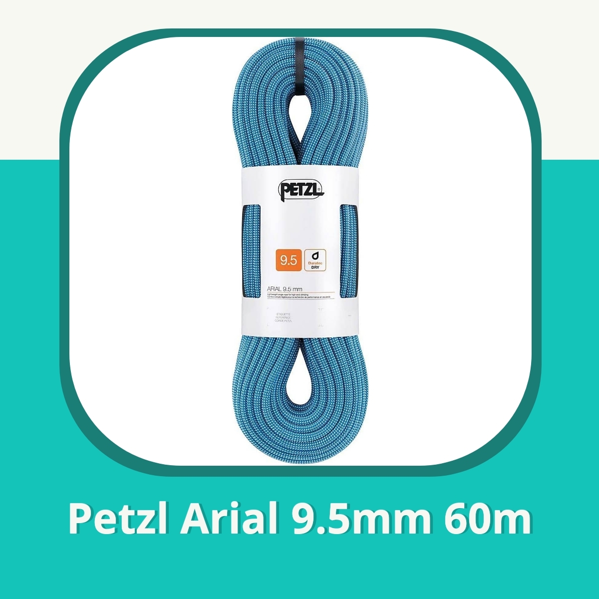 Anmeldelse af Petzl Arial 9.5mm 60m