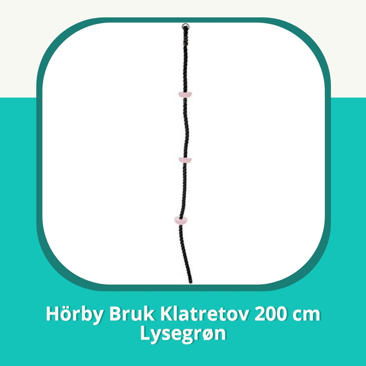 Anmeldelse af Hörby Bruk Klatretov 200 cm Lysegrøn