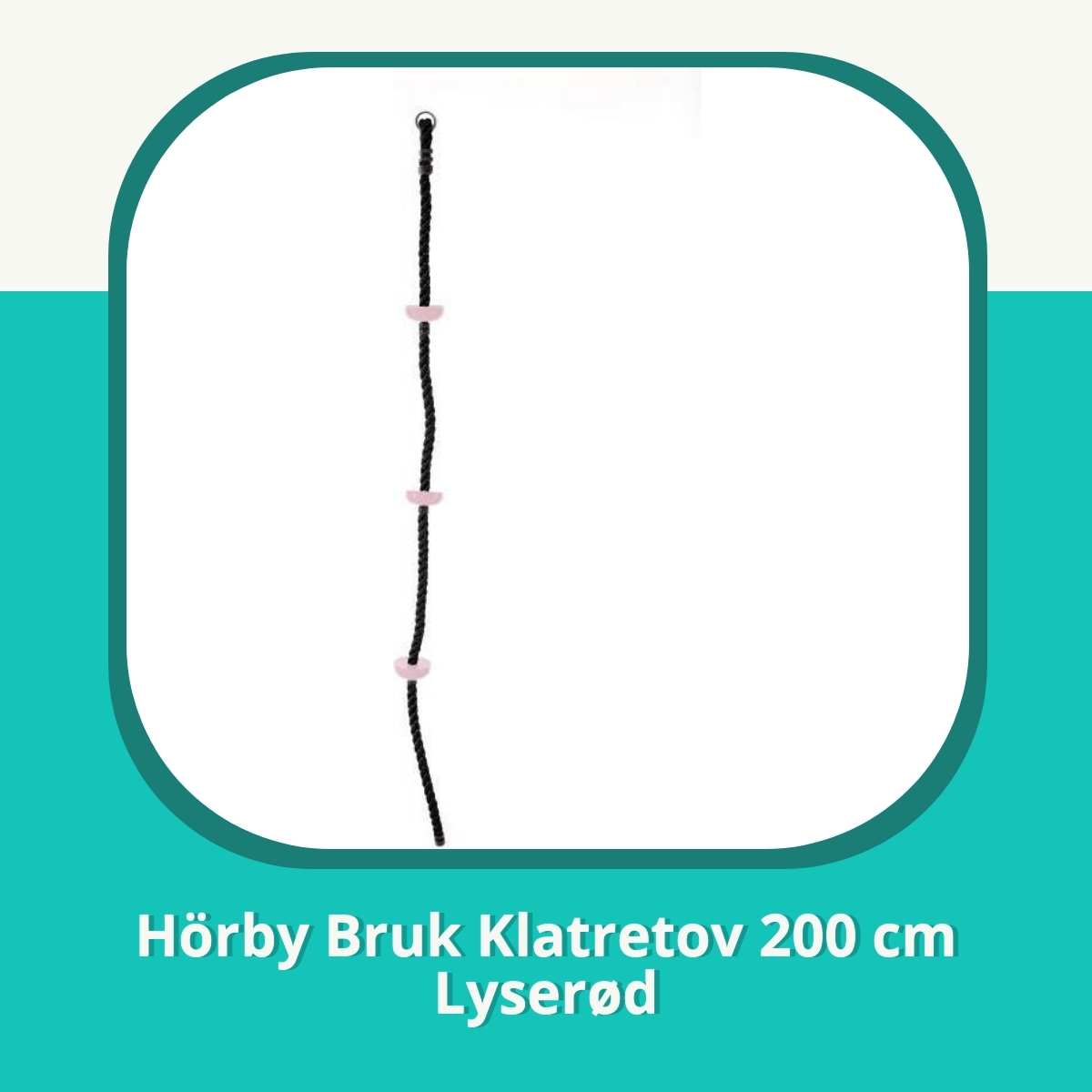 Anmeldelse af Hörby Bruk Klatretov 200 cm Lyserød