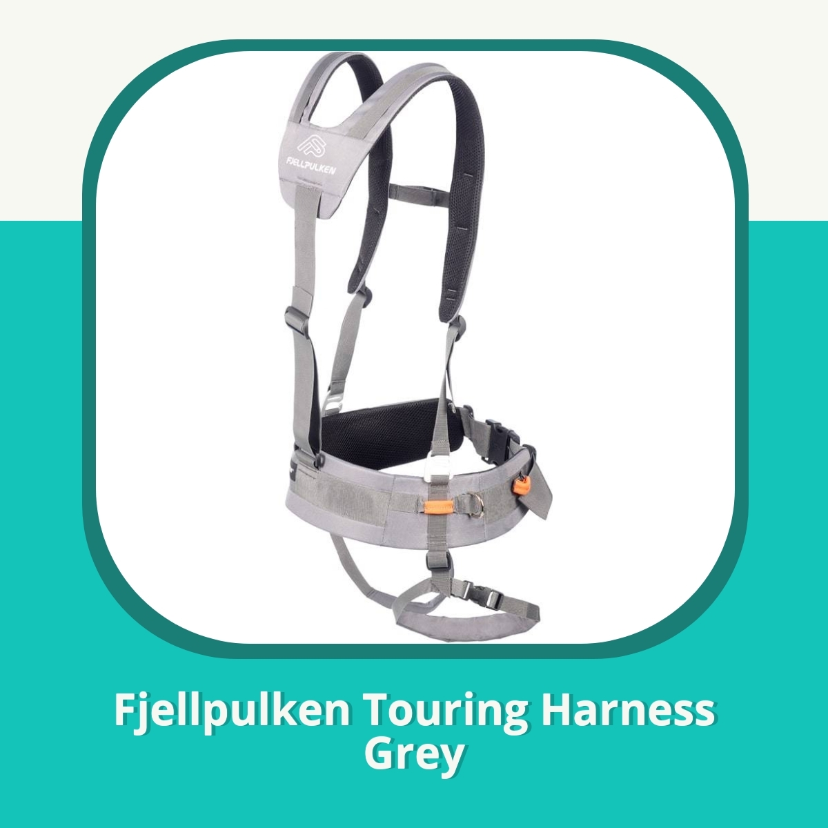 Anmeldelse af Fjellpulken Touring Harness Grey