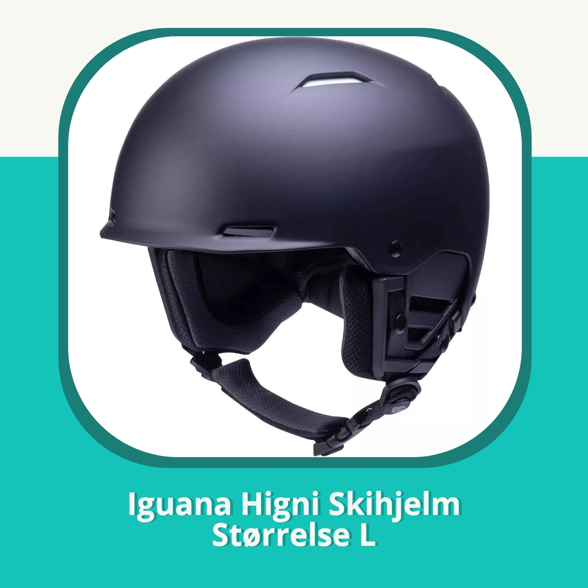 Anmeldelse af Iguana Higni Skihjelm Størrelse L