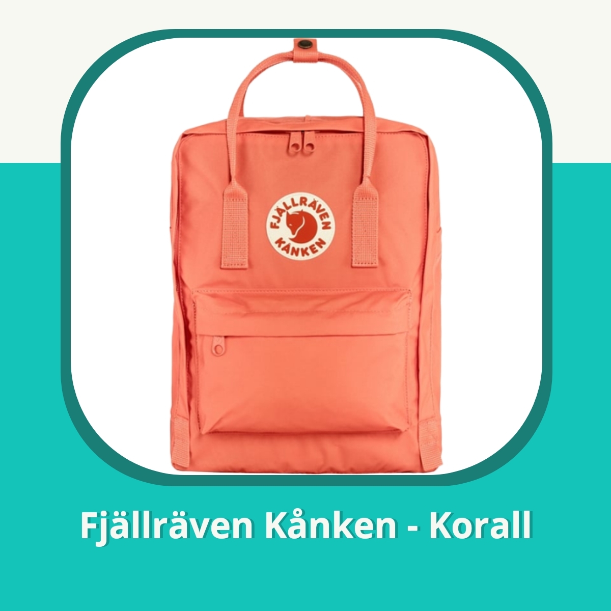 Recension af Fjällräven Kånken - Korall