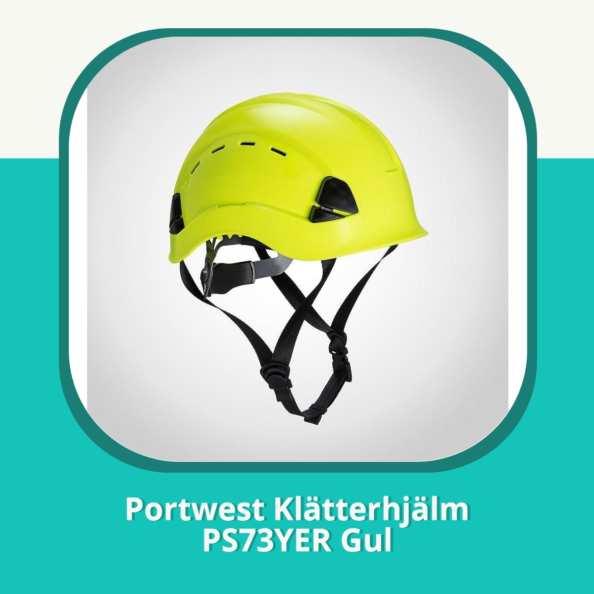 Recension Portwest Klätterhjälm PS73YER Gul