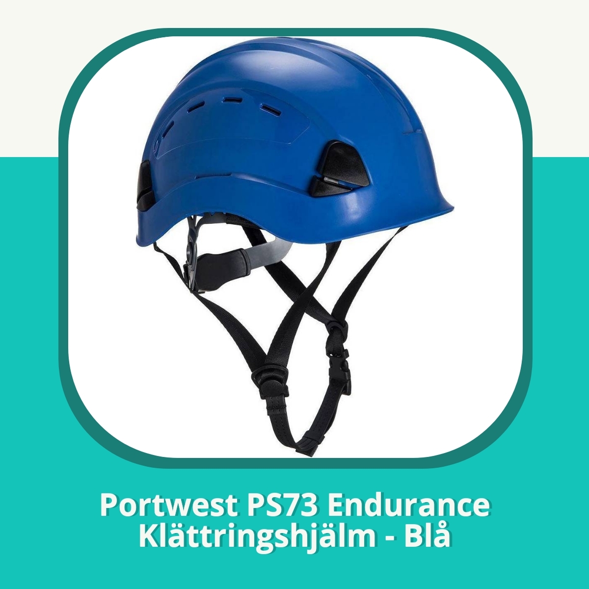 Recension af Portwest PS73 Endurance Klättringshjälm - Blå