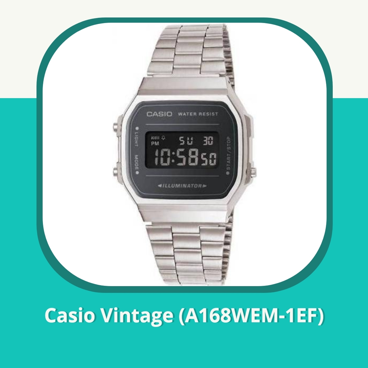 Recension af Casio Vintage (A168WEM-1EF)