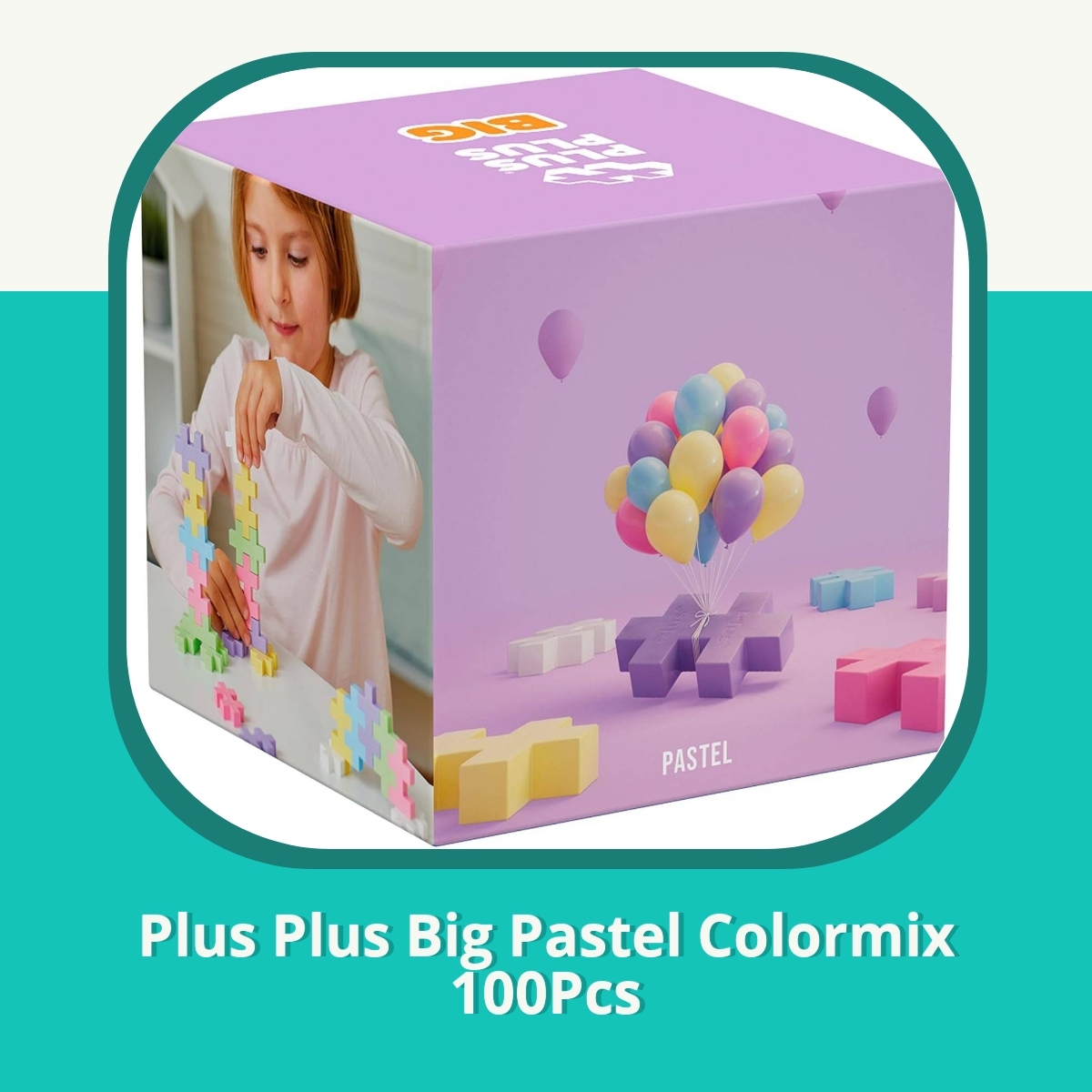 Anmeldelse af Plus Plus Big Pastel Colormix 100Pcs