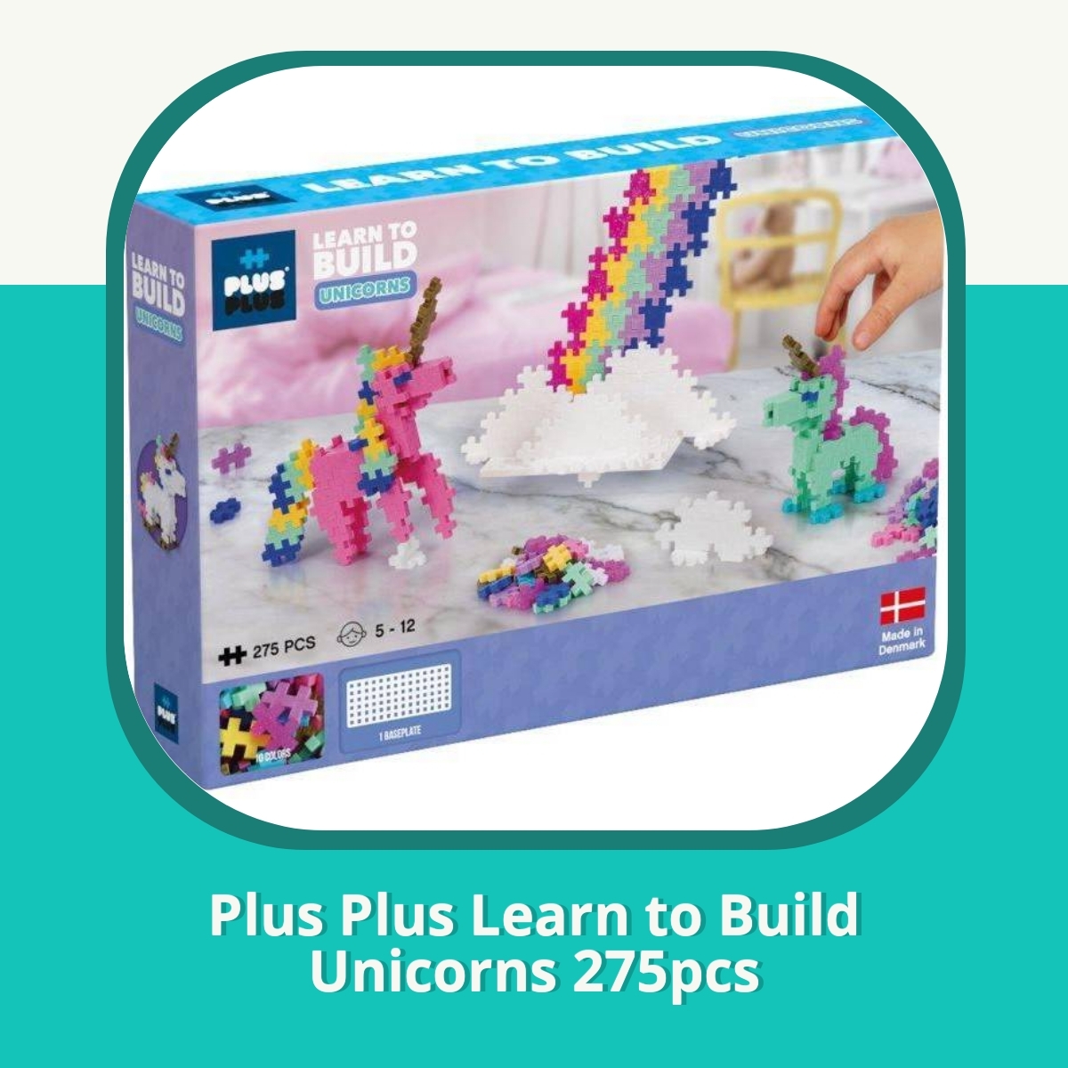 Recension af Plus Plus Learn to Build Unicorns 275pcs