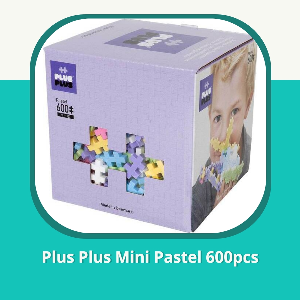 Anmeldelse af Plus Plus Mini Pastel 600pcs