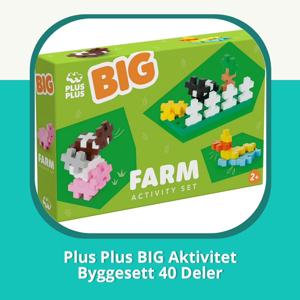 Anmeldelse af Plus Plus BIG Aktivitet Byggesett 40 Deler