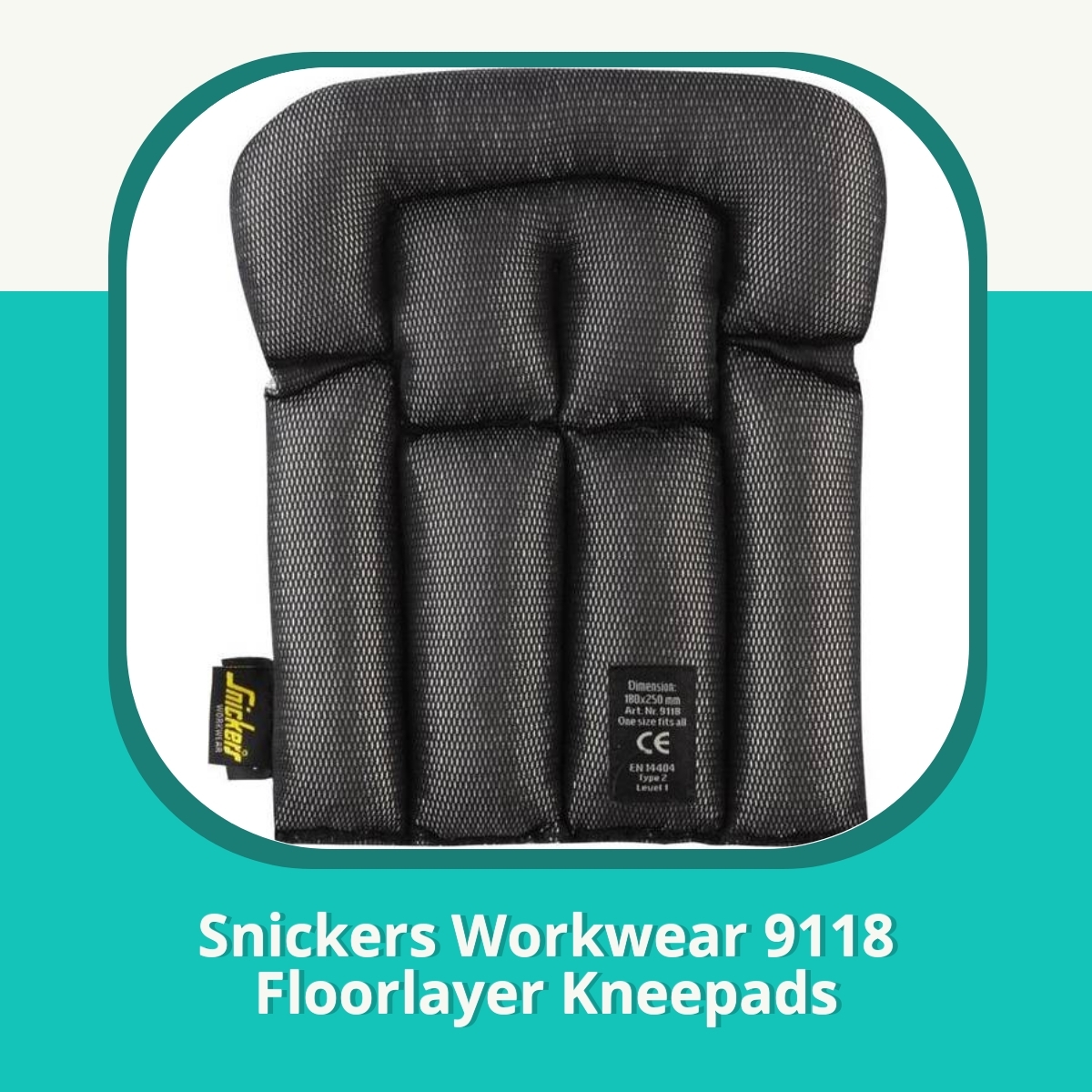 Recension af Snickers Workwear 9118 Floorlayer Kneepads