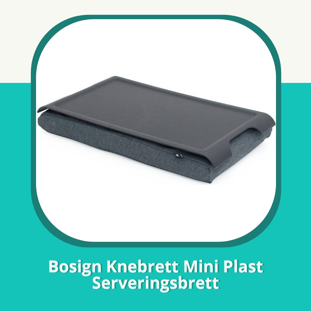 Anmeldelse af Bosign Knebrett Mini Plast Serveringsbrett