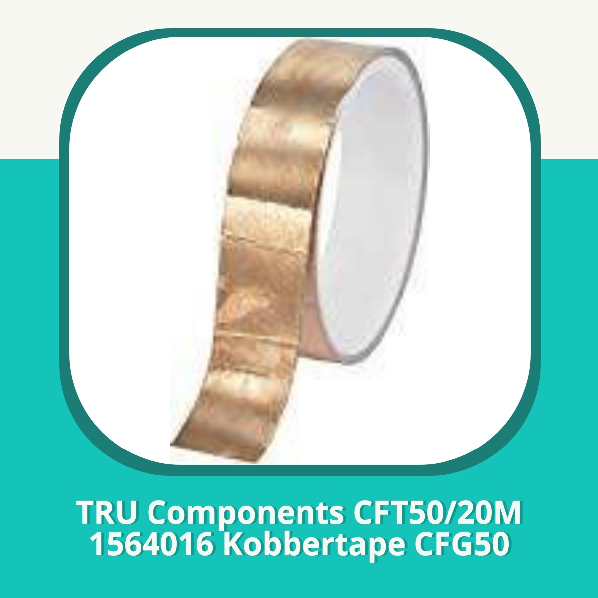Anmeldelse af TRU Components CFT50/20M 1564016 Kobbertape CFG50