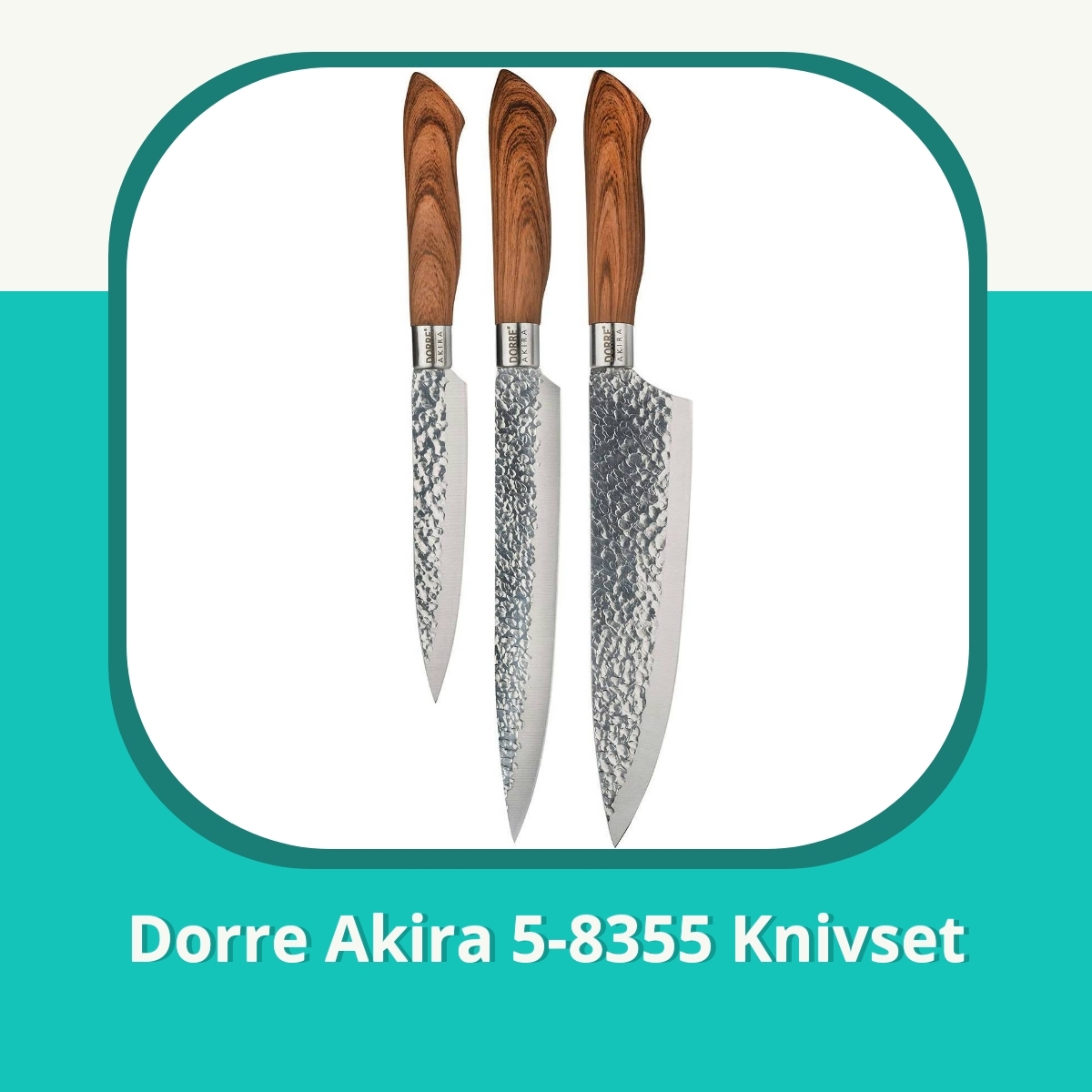 Recension Dorre Akira 5-8355 Knivset