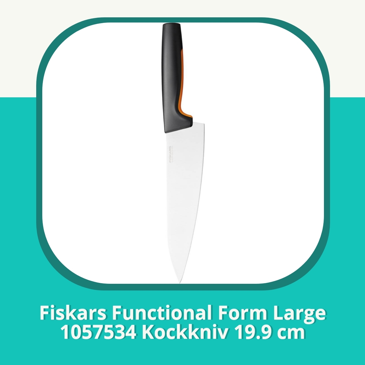 Recension af Fiskars Functional Form Large 1057534 Kockkniv 19.9 cm