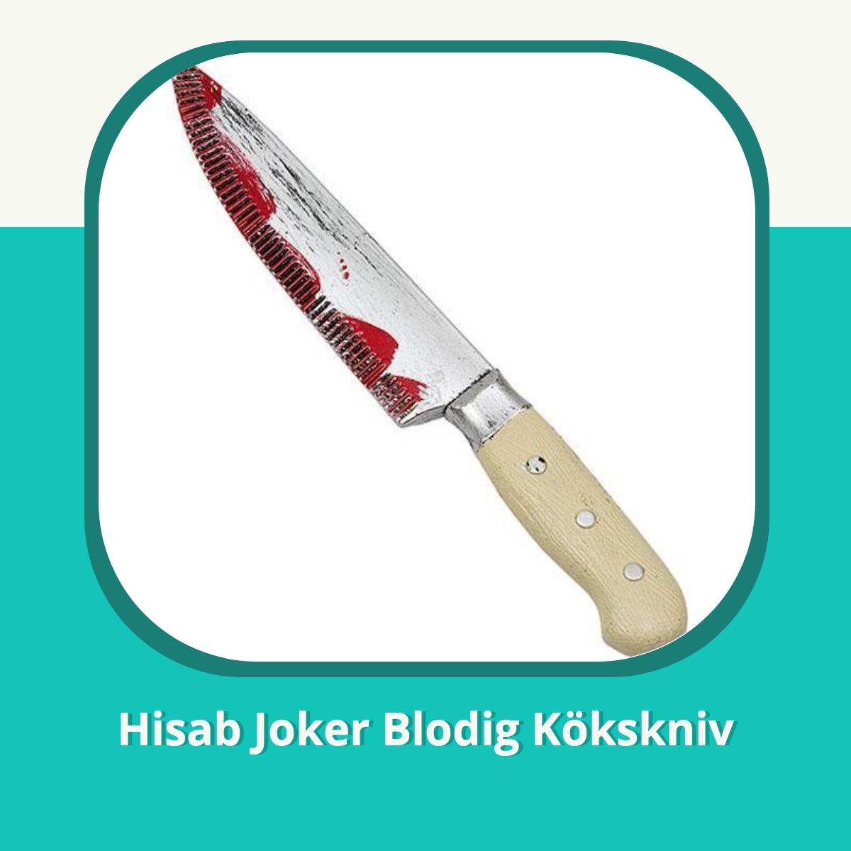 Recension af Hisab Joker Blodig Kökskniv