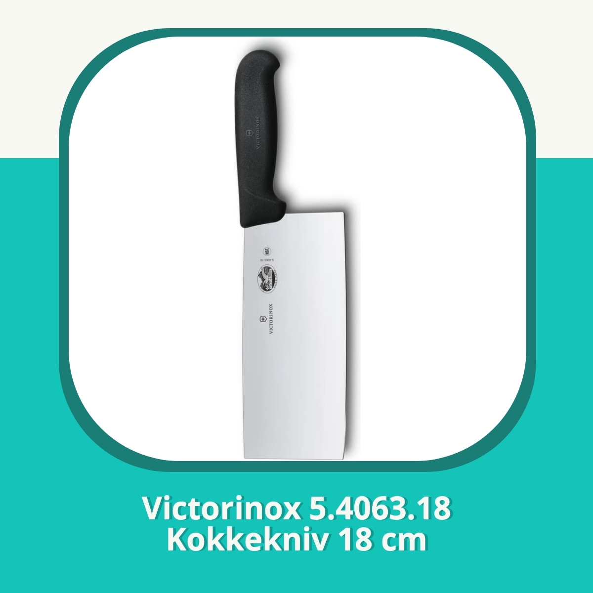 Anmeldelse af Victorinox 5.4063.18 Kokkekniv 18 cm
