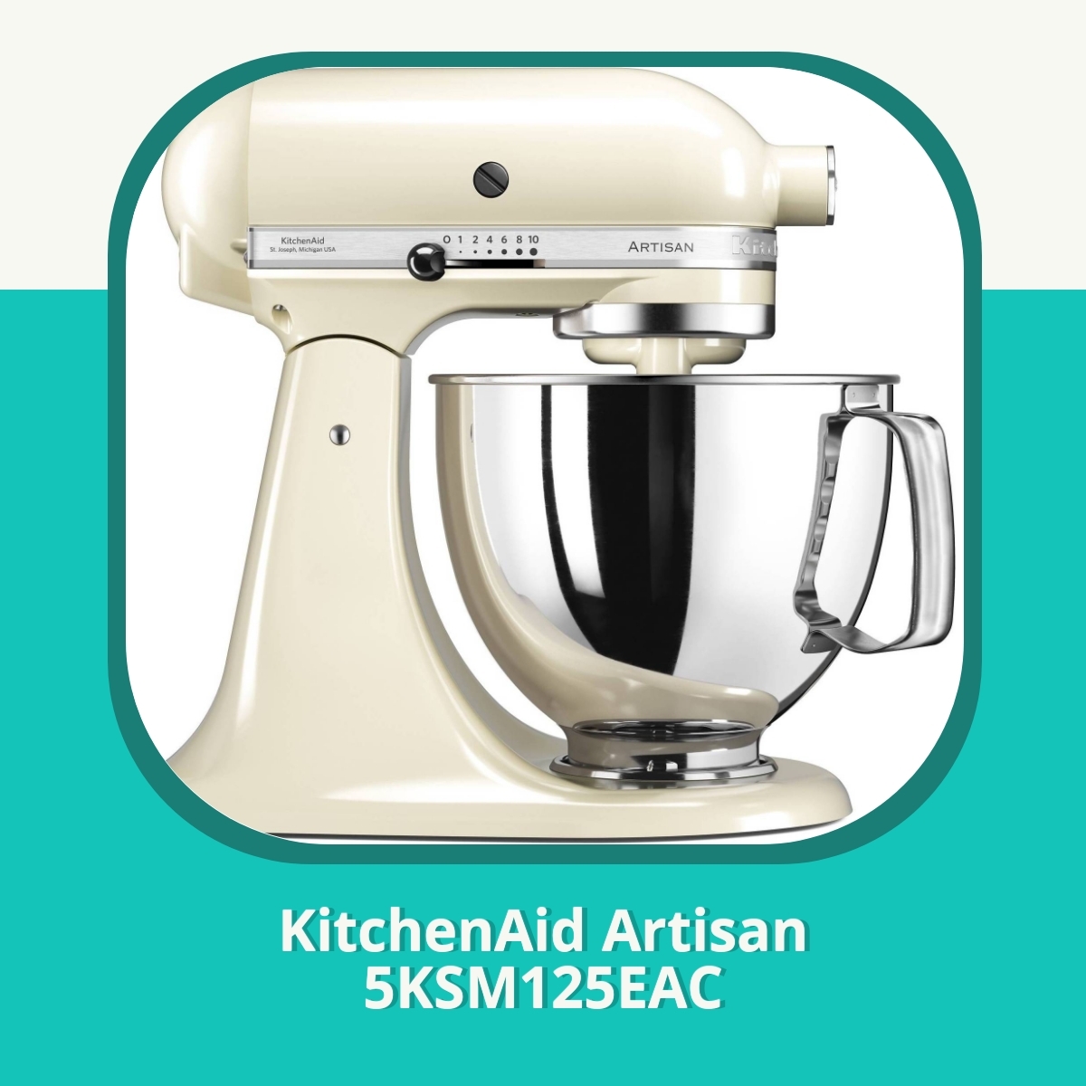 Anmeldelse af KitchenAid Artisan 5KSM125EAC