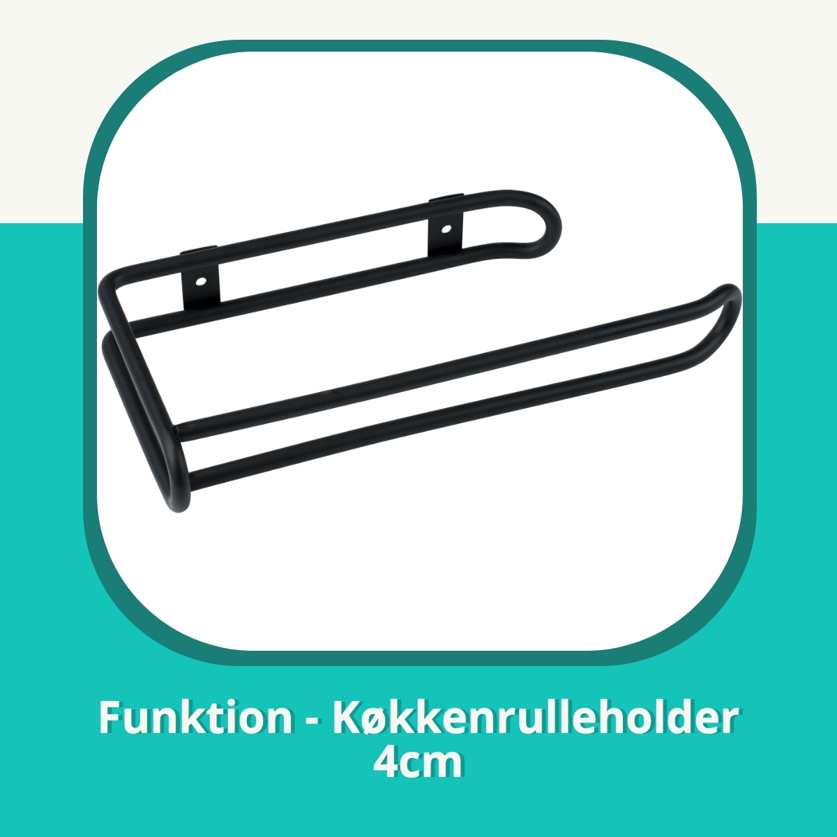 Anmeldelse af Funktion - Køkkenrulleholder 4cm