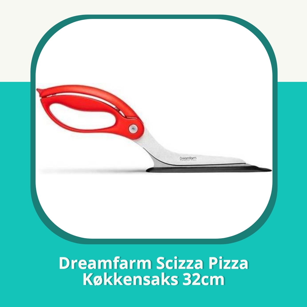 Anmeldelse af Dreamfarm Scizza Pizza Køkkensaks 32cm