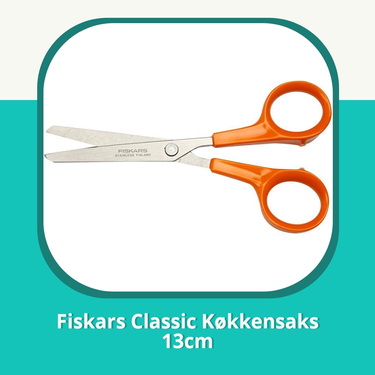 Anmeldelse af Fiskars Classic Køkkensaks 13cm