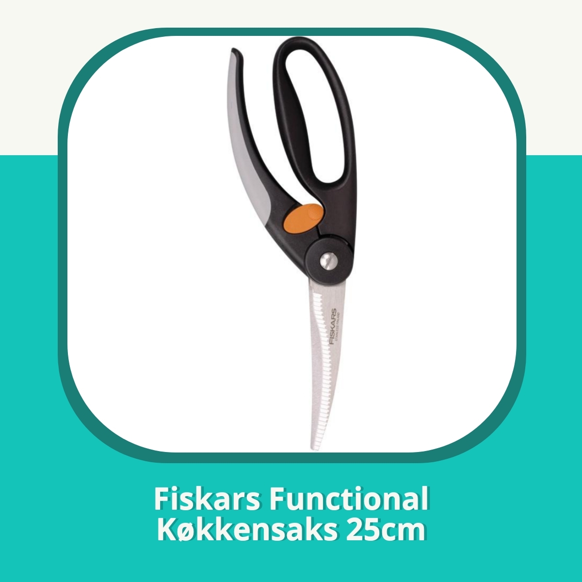 Anmeldelse af Fiskars Functional Køkkensaks 25cm