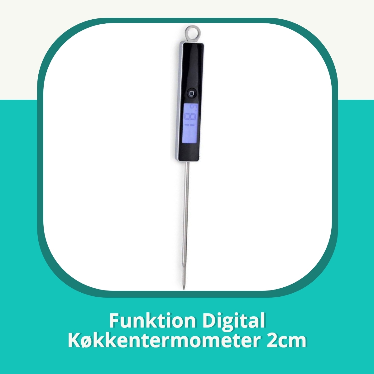 Anmeldelse af Funktion Digital Køkkentermometer 2cm