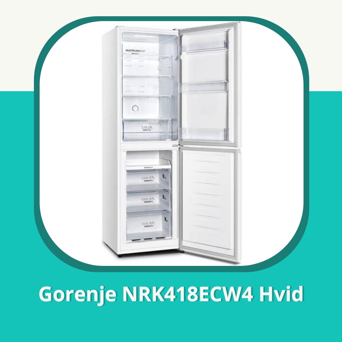 Anmeldelse af Gorenje NRK418ECW4 Hvid