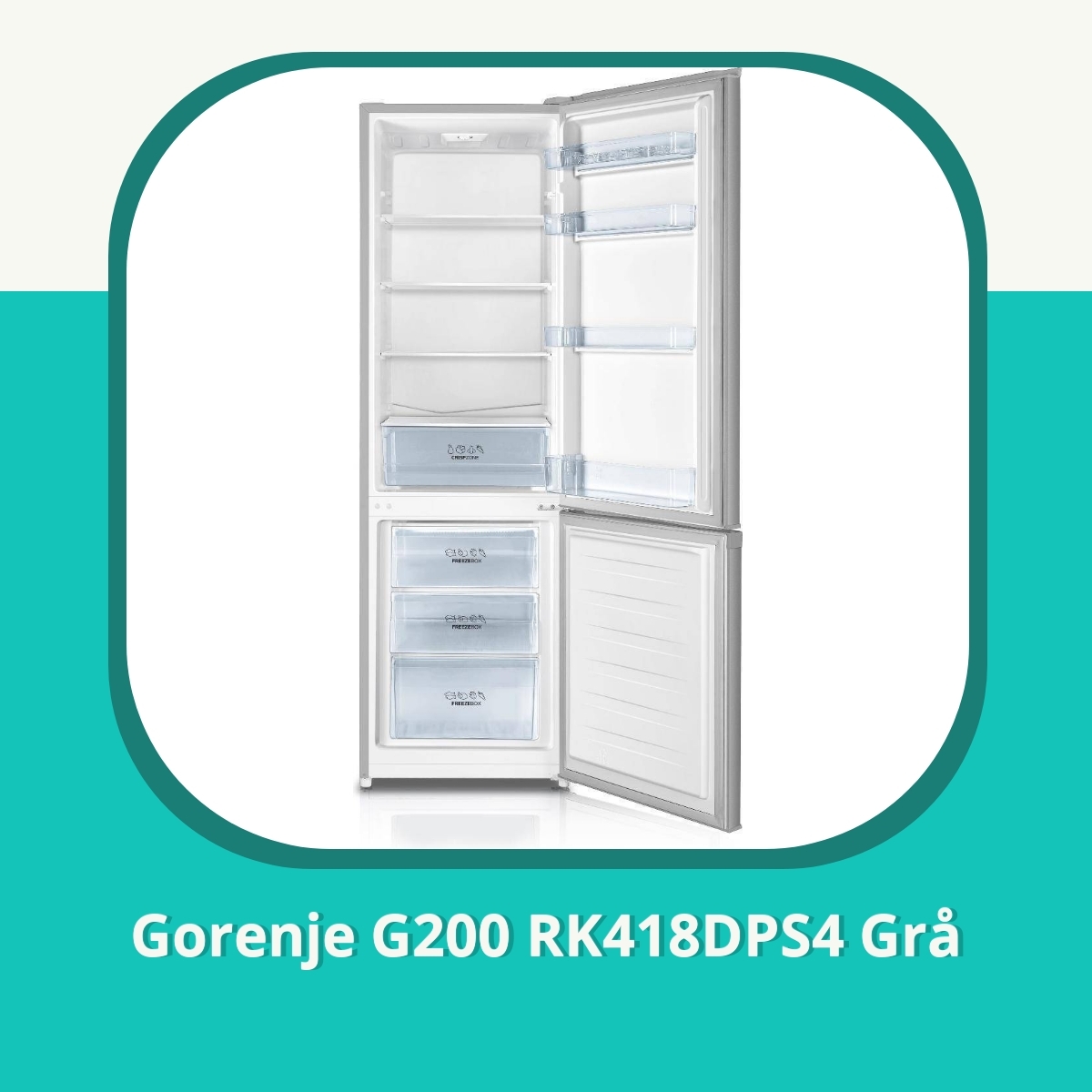 Anmeldelse af Gorenje G200 RK418DPS4 Grå
