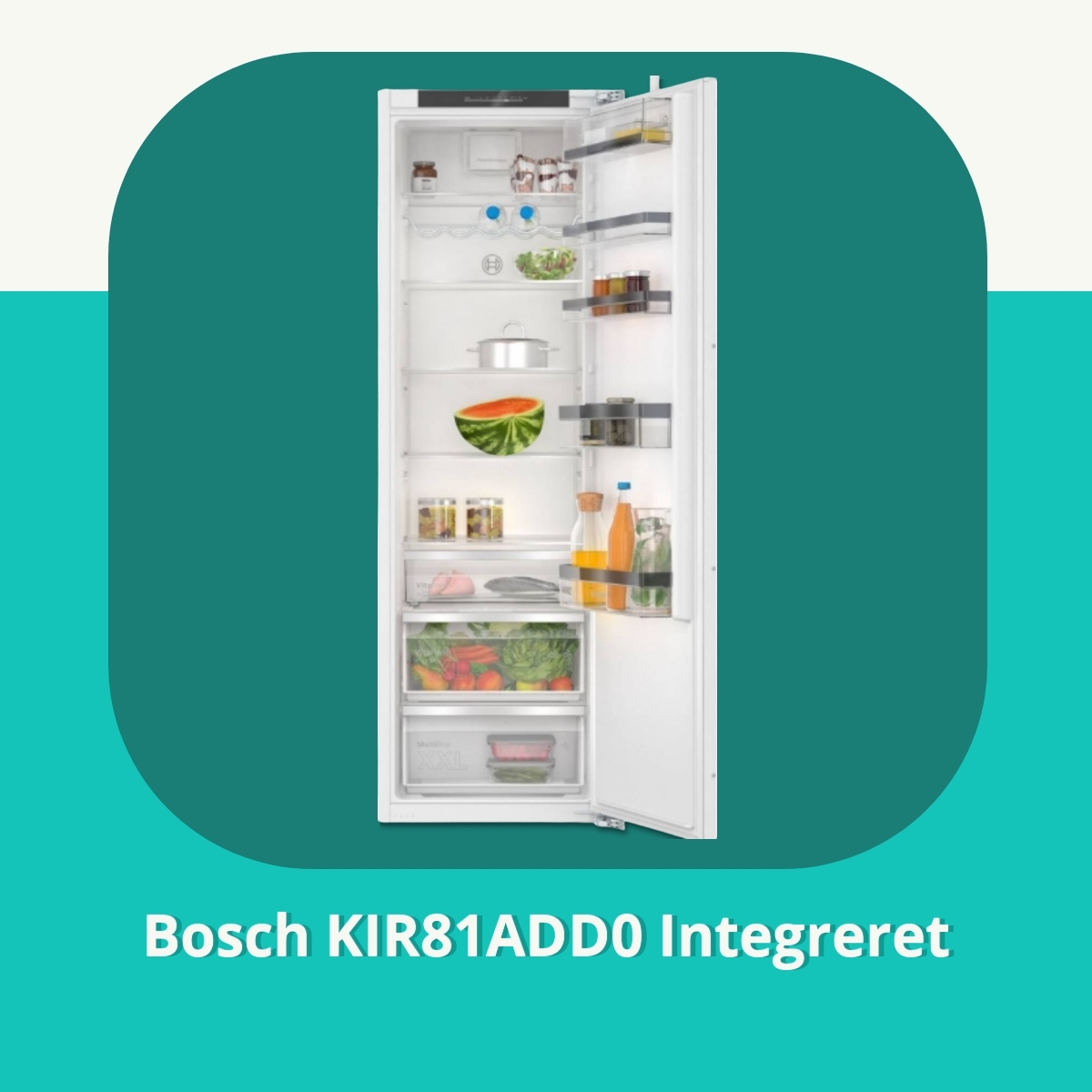 Anmeldelse af Bosch KIR81ADD0 Integreret