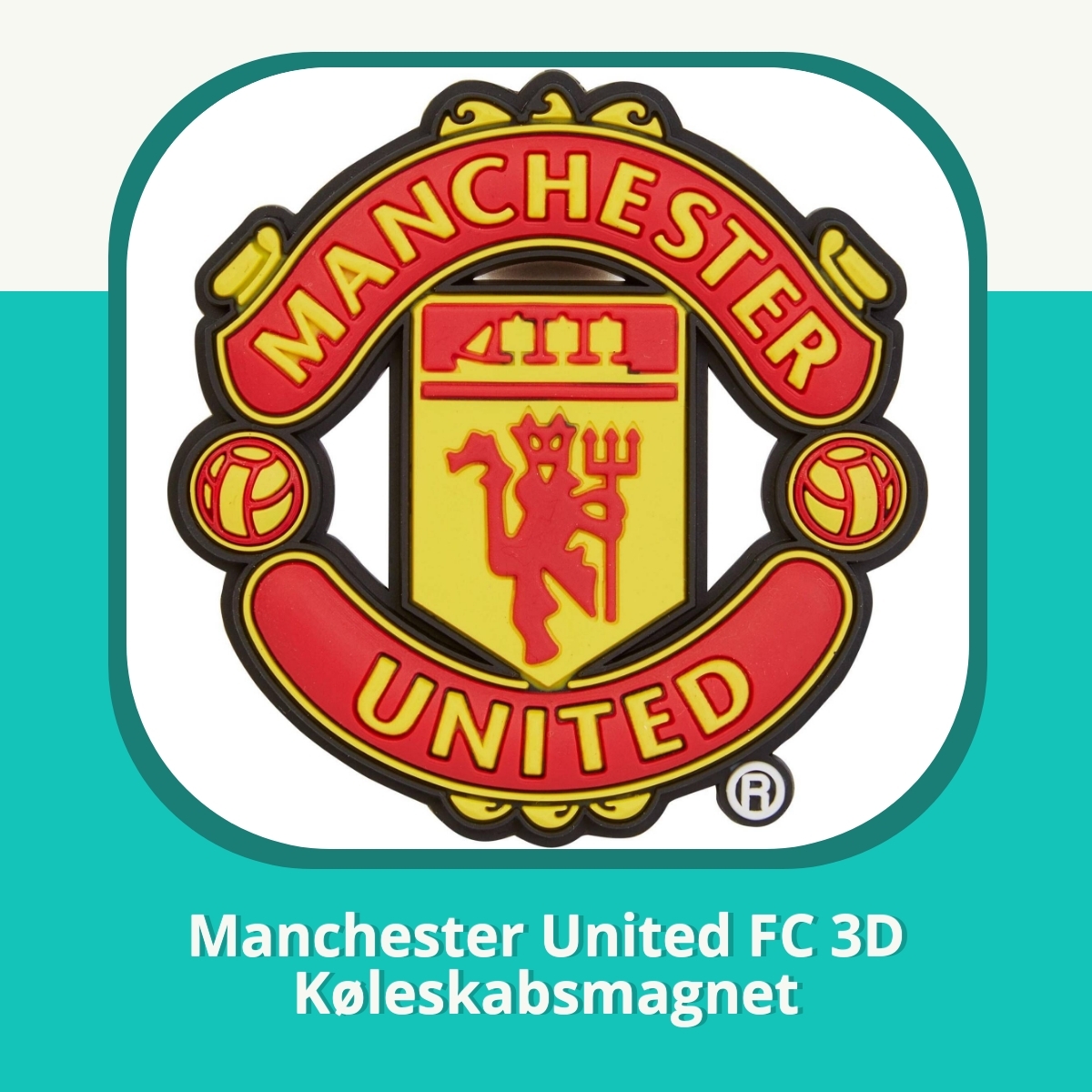 Anmeldelse af Manchester United FC 3D Køleskabsmagnet