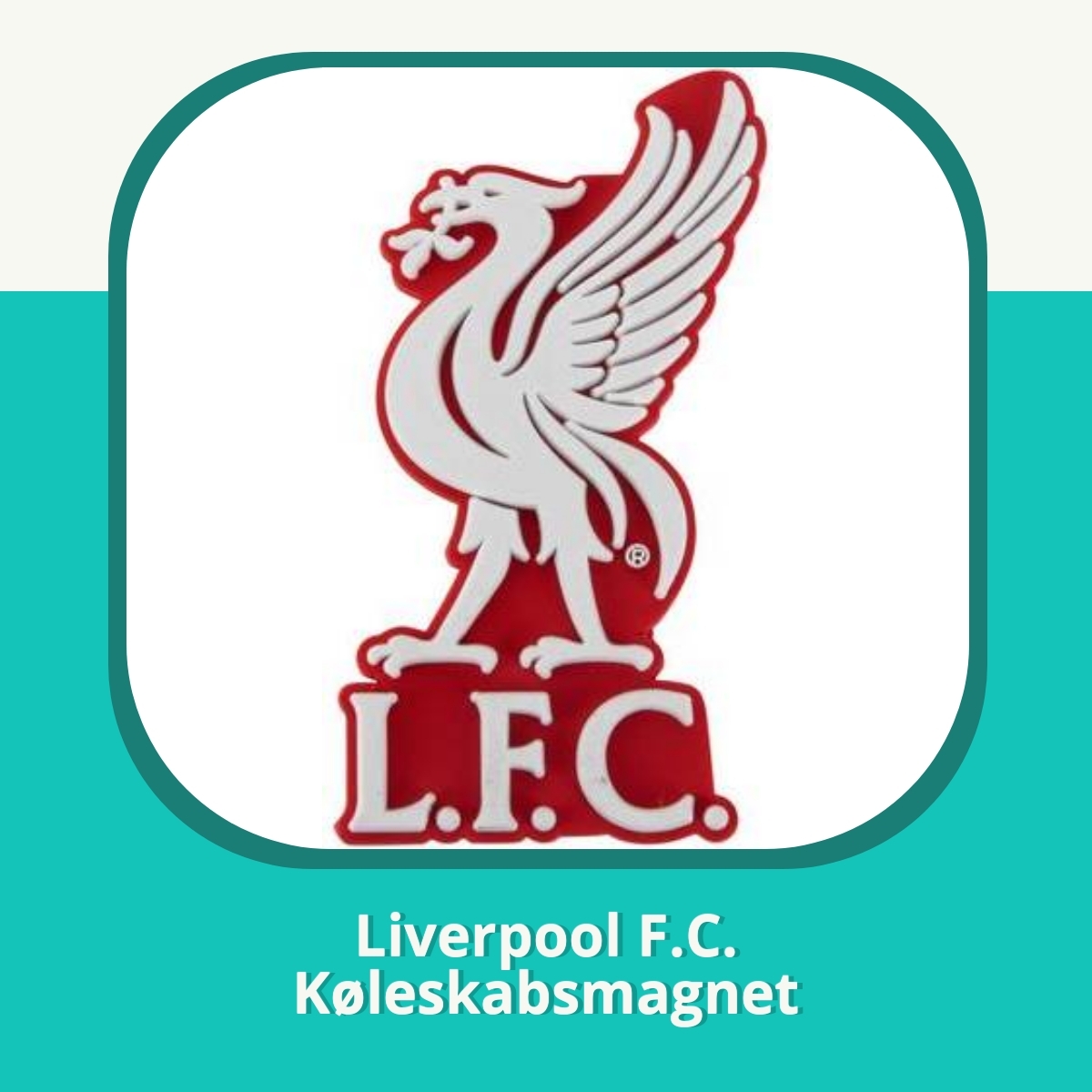 Anmeldelse af Liverpool F.C. Køleskabsmagnet