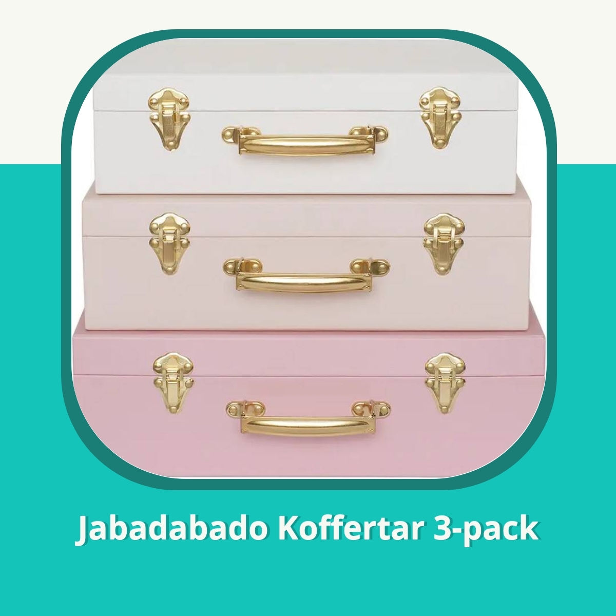 Recension af Jabadabado Koffertar 3-pack