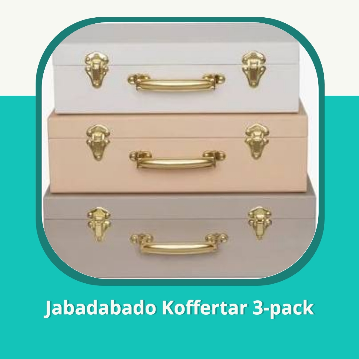 Recension af Jabadabado Koffertar 3-pack